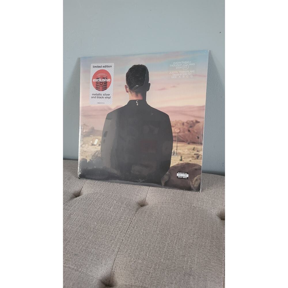 Justin Timberlake - Everything I Thought It Was (Exclusive, Silver Vinyl LP) NEW